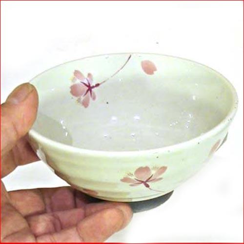 桜の舞　茶碗 飯碗 ピンク 有田焼 おちゃわん 0614-47　プレゼント ギフト | SAIKAI | 01