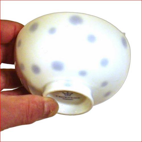 幼児のお茶碗 こどもの飯椀　鳴海製陶　青みずたま 　おちゃわんト 0616-66　プレゼント ギフト | ブランド登録なし | 02