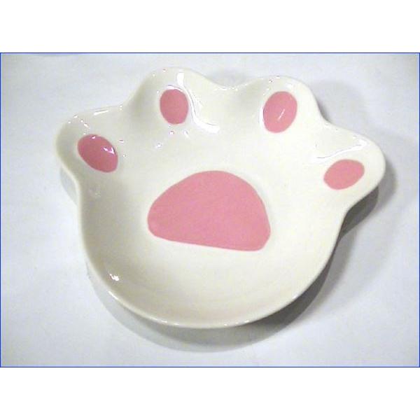 肉球 碗皿 猫３兄弟 かわいい ネコ柄 カップソーサー・三毛猫のミケ 0620-01　プレゼント ギフト | にゃん屋 | 06