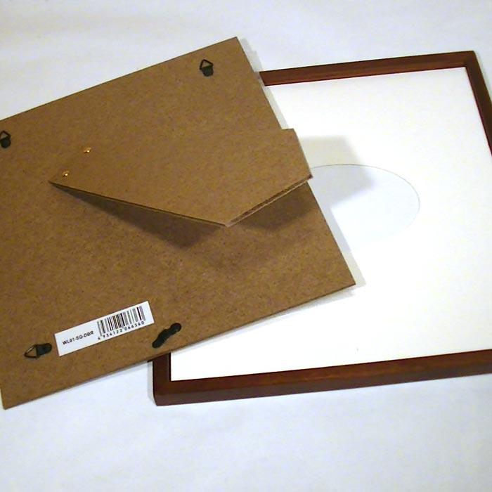 写真立て フォトフレーム 色紙サイズ 壁掛け金具付き 木製 天然木フォトフレーム 色紙付き プレゼント ギフト 0711-372　プレゼント ギフト | ブランド登録なし | 08