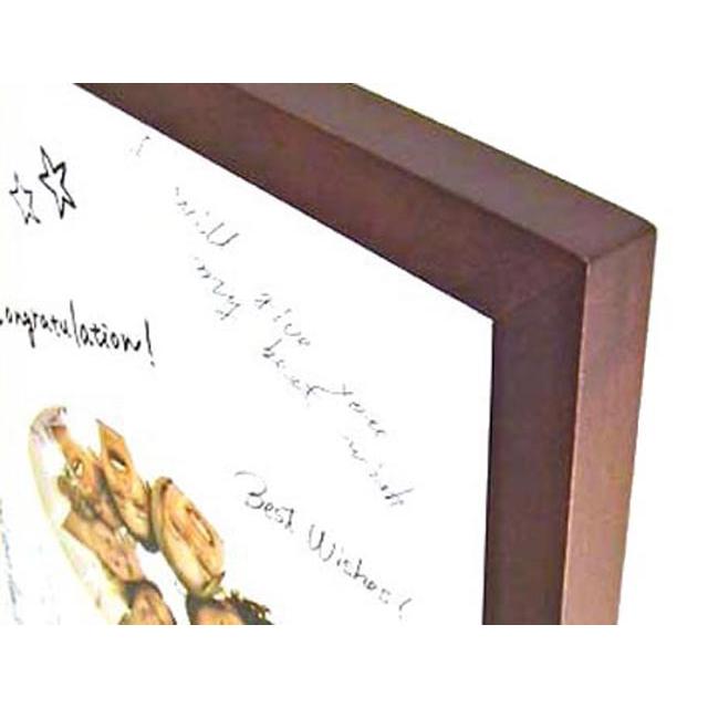 写真立て フォトフレーム 色紙サイズ 壁掛け金具付き 木製 天然木フォトフレーム 色紙付き プレゼント ギフト 0711-372　プレゼント ギフト | ブランド登録なし | 01