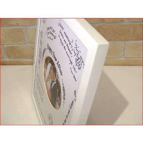 写真立て フォトフレーム 色紙サイズ 壁掛け金具付き 木製 天然木フォトフレーム 色紙付き プレゼント ギフト 0711-38　プレゼント ギフト | ブランド登録なし | 02