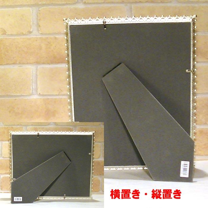 フォトフレーム 写真立て 六つ切りサイズ  シルバーシャイニング クリスタルフレーム 結婚祝い向き 0711-54　プレゼント ギフト | ブランド登録なし | 05