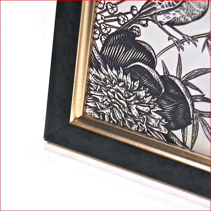 フォトフレーム 写真立て はがきサイズ 横置き 縦置き 縦横 壁掛け　アンティーク フォトスタンド ベージュ ブラック ブルー 0711-643 | ブランド登録なし | 11