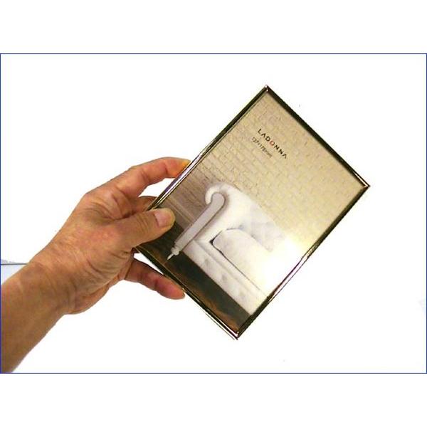 写真立て フォトフレーム L判 2枚 2L判サイズ ブラス　真ちゅう リビング ゴールド 0711-93　プレゼント ギフト | ブランド登録なし | 01