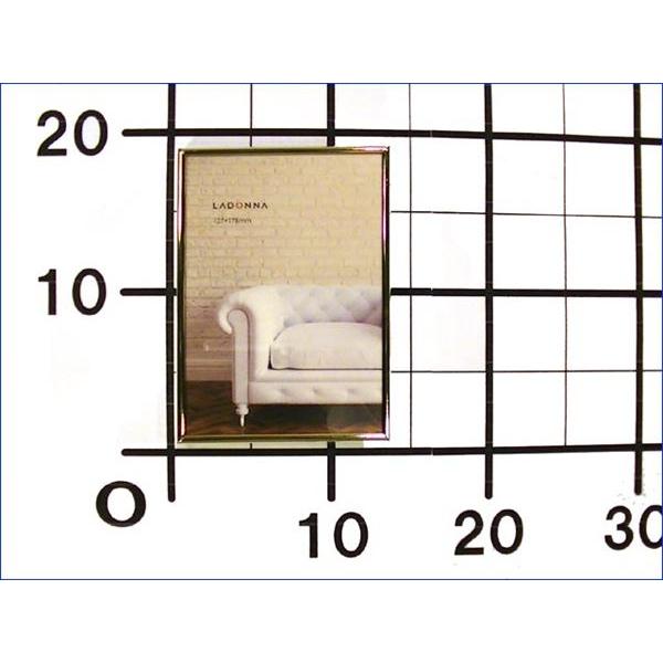 写真立て フォトフレーム L判 2枚 2L判サイズ ブラス　真ちゅう リビング ゴールド 0711-93　プレゼント ギフト | ブランド登録なし | 09
