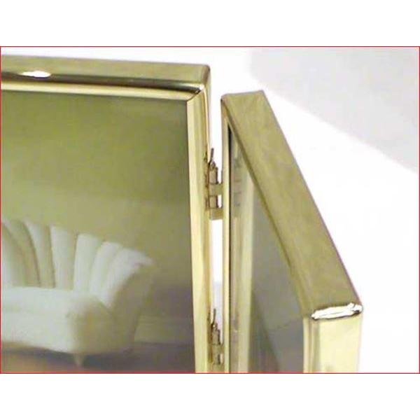 フォトフレーム 写真立て サービス判 サービスL判 2連　フォトフレーム ゴールド 0711-96 | ブランド登録なし | 01