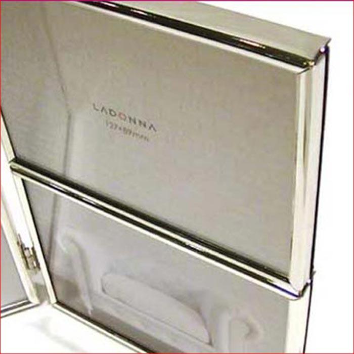 フォトフレーム 写真立て L判ｘ２枚 2L判ｘ１枚 金属 フォトフレーム・シルバー 0711-98　プレゼント ギフト | ブランド登録なし | 06