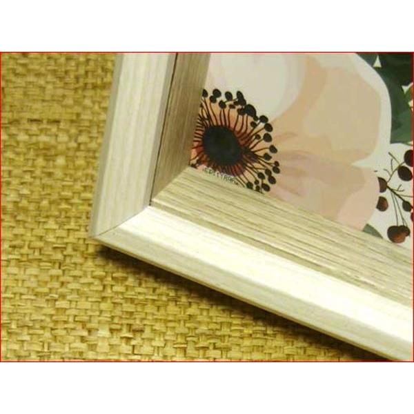 フォトフレーム&クロック 木製 置き時計 & ミニサイズのフォトフレーム・ホワイト 0712-18 | ブランド登録なし | 03