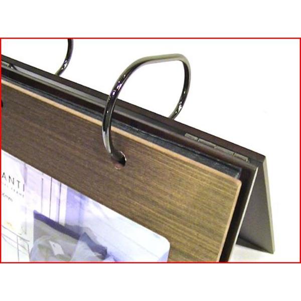 写真立て フォトフレーム ポストカード判 はがきサイズ　ダークブラウン」木製 めくり アルバム 60枚収納・ フォトスタンド プレゼント ギフト  0712-59 | ブランド登録なし | 01