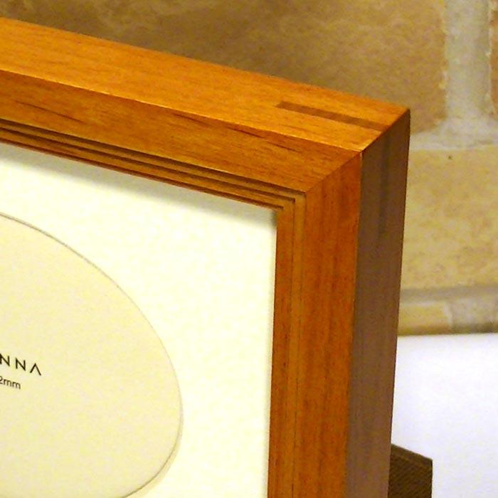 フォトフレーム 写真立て 六つ切判 天然木 木製 アルダーウッド ブラウン 0712-87　プレゼント ギフト | ブランド登録なし | 02