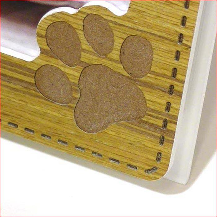 写真立て フォトフレーム ポストカードサイズ ペット 犬猫 パタパタ アルバムフレーム 50枚収納・２色 0712-932　プレゼント ギフト | ブランド登録なし | 04