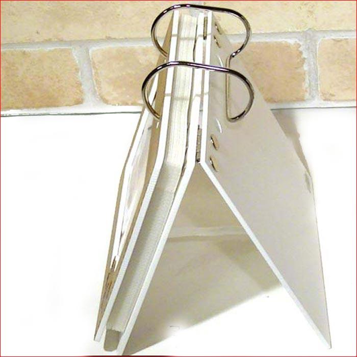 写真立て フォトフレーム ポストカードサイズ ペット 犬猫 パタパタ アルバムフレーム 50枚収納・２色 0712-932　プレゼント ギフト | ブランド登録なし | 05