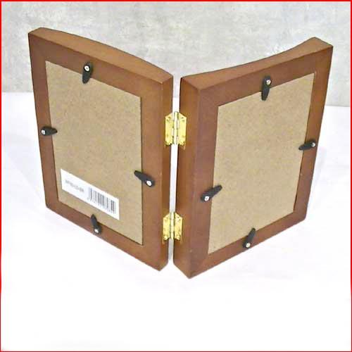 写真立て フォトフレーム L判 木製 天然木 フォトフレーム ペア 2枚 2連 卓上用 0717-11　プレゼント ギフト | ブランド登録なし | 04