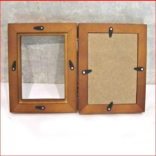 写真立て フォトフレーム L判 木製 天然木 フォトフレーム ペア 2枚 2連 卓上用 0717-11　プレゼント ギフト | ブランド登録なし | 05