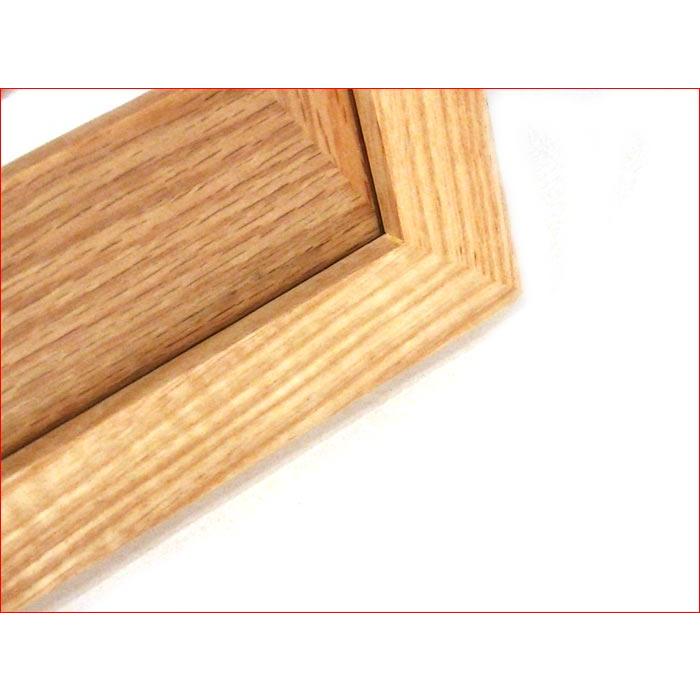 フォトフレーム 木製 写真立て ４窓 卓上 壁掛け 天然木 フォトフレーム カラーウッド ナチュラル 白木 0717-42　プレゼント ギフト | ブランド登録なし | 02