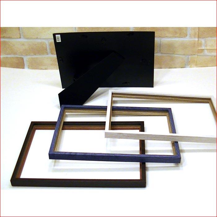 フォトフレーム A4サイズ 写真立て 木製フォトフレーム 縦置き 横置き 壁掛け・３色 0717-773　プレゼント ギフト | ブランド登録なし | 18