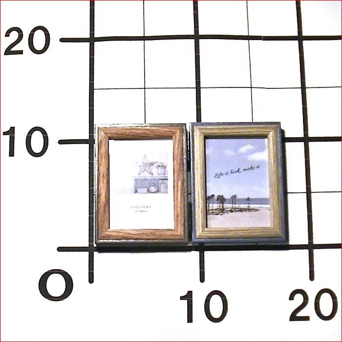 写真立て 木製フォトフレーム ミニサイズ用 2枚 ２蓮 0717-912 | ブランド登録なし | 11