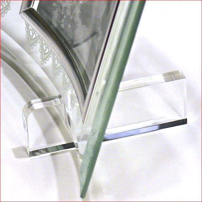 フォトフレーム ２窓 写真立て 透明 ガラス フォトフレーム・Ｌ判＆ミニサイズ 0719-23 | ブランド登録なし | 02