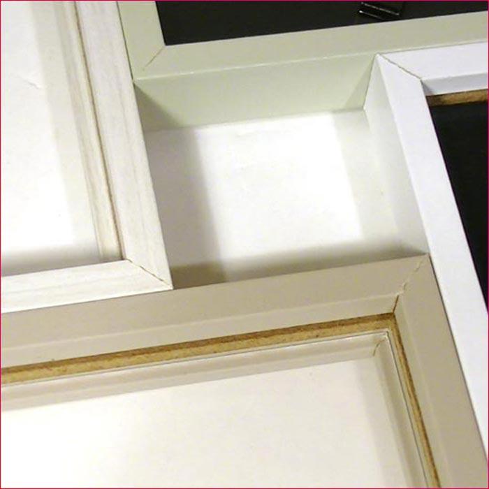 フォトフレーム 写真立て ４窓（L判3枚・四角1枚）　ホワイトチャペル 木製フォトスタンド 結婚祝い 0811-01 | ブランド登録なし | 07