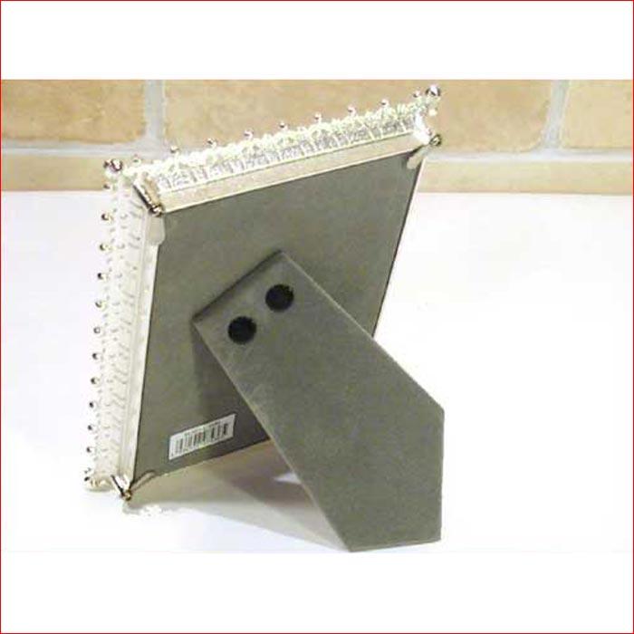 写真立て フォトフレーム サービス判 （L判)  シルバーシャイニング クリスタル 結婚祝い向き 0811-51 | ブランド登録なし | 07