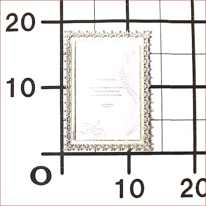 フォトフレーム 写真立て ポストカードサイズ 官製はがき シルバーシャイニング クリスタルフレーム 結婚祝い向き 0811-52 | ブランド登録なし | 13