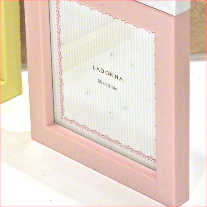 フォトフレーム 写真立て ベビー パステル フォトフレーム ・４窓 L判x2 ミニサイズx2 0811-61 | ブランド登録なし | 02