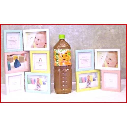 フォトフレーム 写真立て ベビー パステル フォトフレーム ・４窓 L判x2 ミニサイズx2 0811-61 | ブランド登録なし | 06