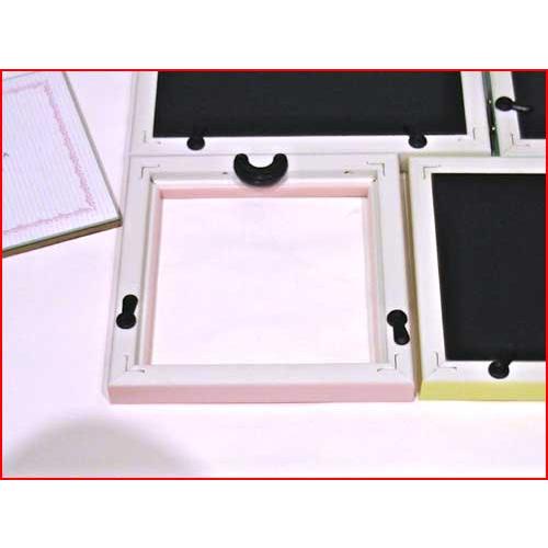 フォトフレーム 写真立て ベビー パステル フォトフレーム ・４窓 L判x2 ミニサイズx2 0811-61 | ブランド登録なし | 09