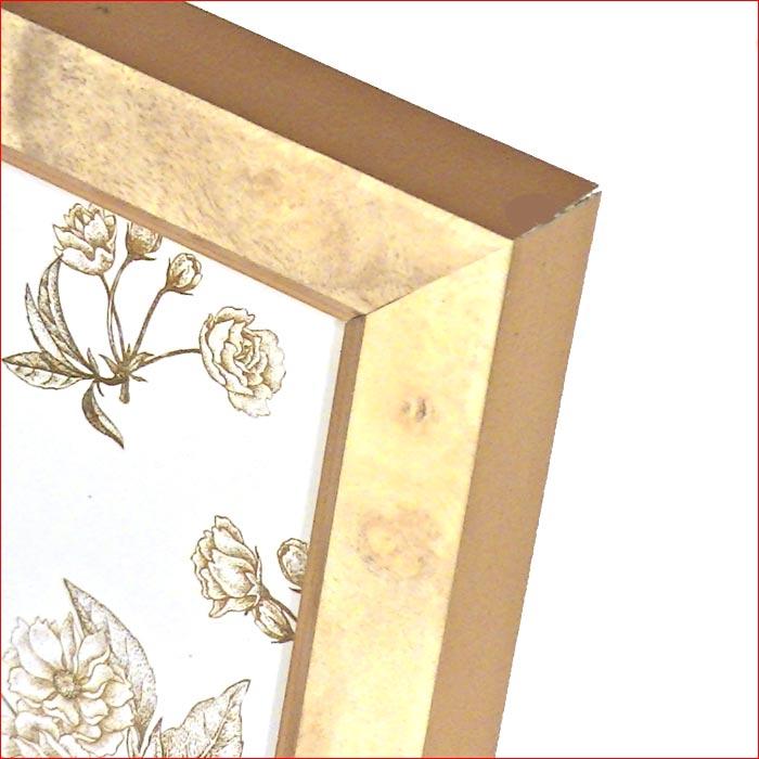 フォトフレーム 写真立て L判サイズ 横置き 縦置き 壁掛け　アンティーク フォトスタンド・ベージュ 0811-62 | ブランド登録なし | 01