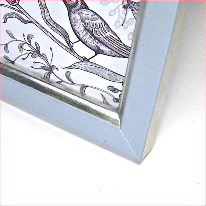 フォトフレーム 写真立て L判サイズ 横置き 縦置き 壁掛け　アンティーク フォトスタンド・ブルー 0811-63 | ブランド登録なし | 04