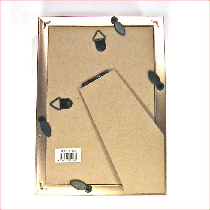 フォトフレーム 写真立て ハガキサイズ 横置き 縦置き 壁掛け　アンティーク フォトスタンド・ベージュ 0811-64 | ブランド登録なし | 06