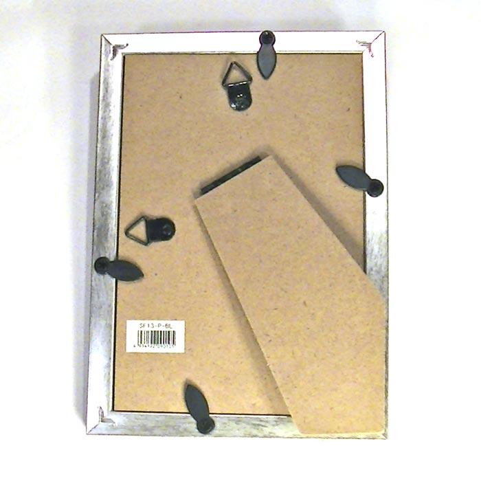 フォトフレーム 写真立て ハガキサイズ 横置き 縦置き 壁掛け　アンティーク フォトスタンド・ブルー 0811-65 | ブランド登録なし | 06