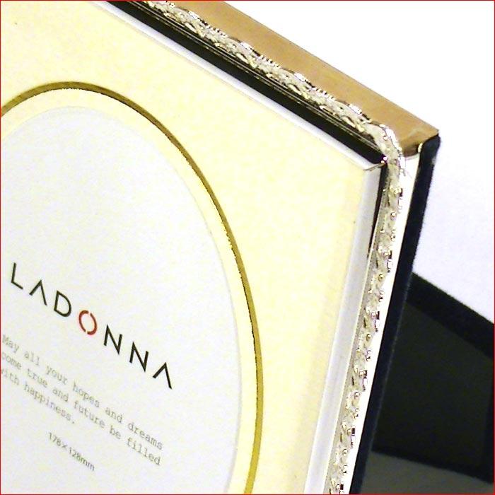 フォトフレーム 写真立て 2L判（ L判 2枚 ） シルバー アラベスク 真鍮 真ちゅう レース 大人 女子 かわいい 0811-76 | ブランド登録なし | 02