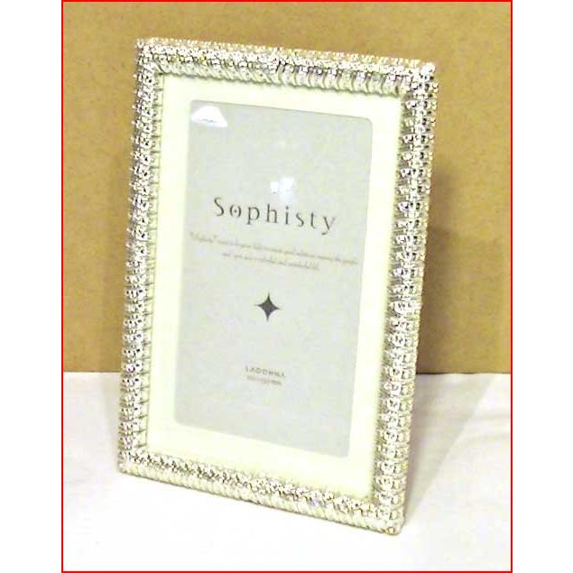 フォトフレーム 写真立て はがきサイズ クリスタル482個 高級フォトフレーム 布張りケース 0811-89 | ブランド登録なし | 09