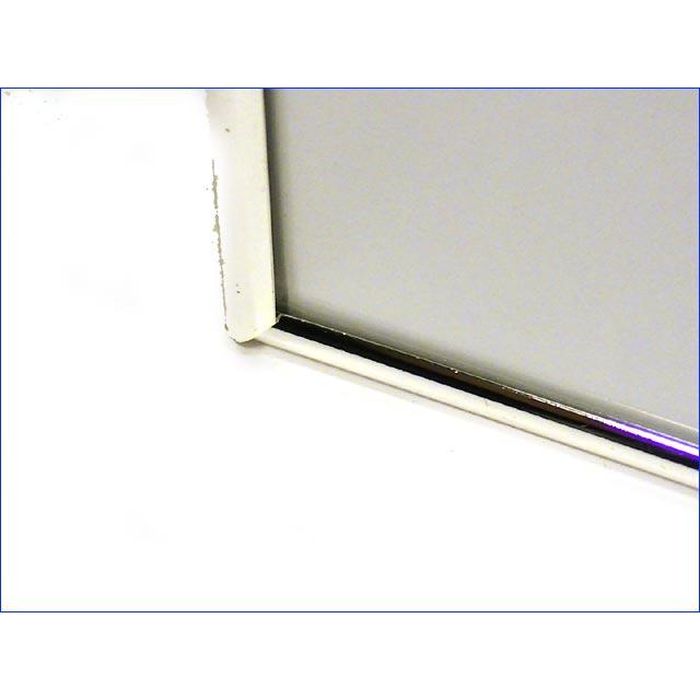 フォトフレーム 写真立て サービス判 L判サイズ 連結 2連 真ちゅう リビング 写真立て シルバー 縦向きペア 0811-91 | ブランド登録なし | 03