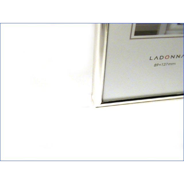 フォトフレーム 写真立て サービス判 L判サイズ 連結 2連 真ちゅう リビング 写真立て シルバー 縦向きペア 0811-91 | ブランド登録なし | 04