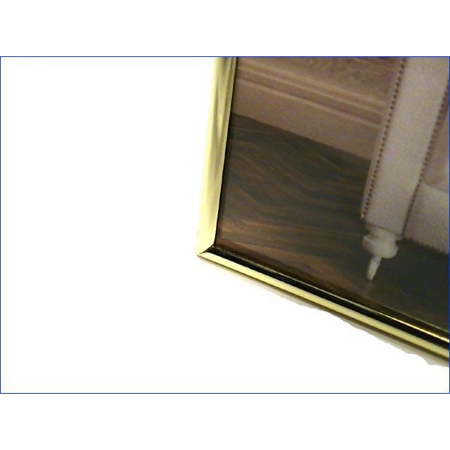 写真立て フォトフレーム L判 2枚 2L判サイズ ブラス　真ちゅう リビング ゴールド 0811-93 | ブランド登録なし | 03