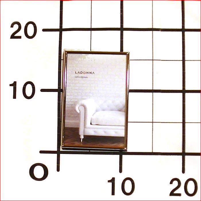 フォトフレーム 写真立て ポストカードサイズ 真ちゅう フォトフレーム・シルバー 0811-95 | ブランド登録なし | 11