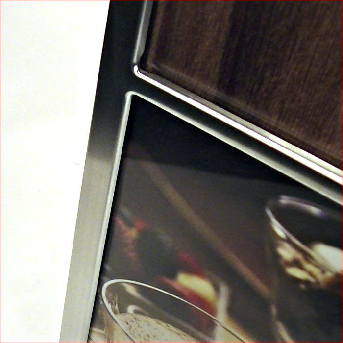 フォトフレーム 写真立て メタル スタイリッシュ インテリア・４窓 シルバー 0812-23 | ブランド登録なし | 03