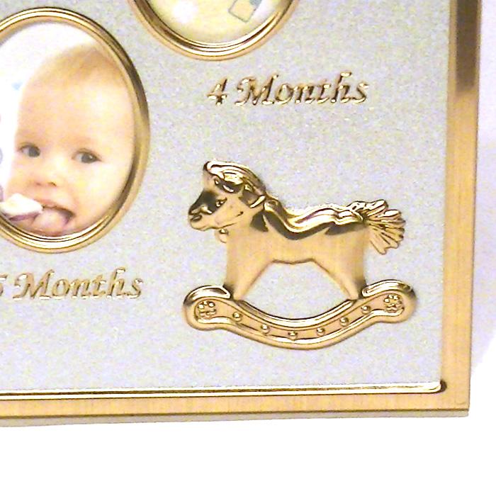 フォトフレーム 写真立て マイファーストイヤー ベビー １２ヶ月・シルバー 0812-25　プレゼント ギフト | ブランド登録なし | 04