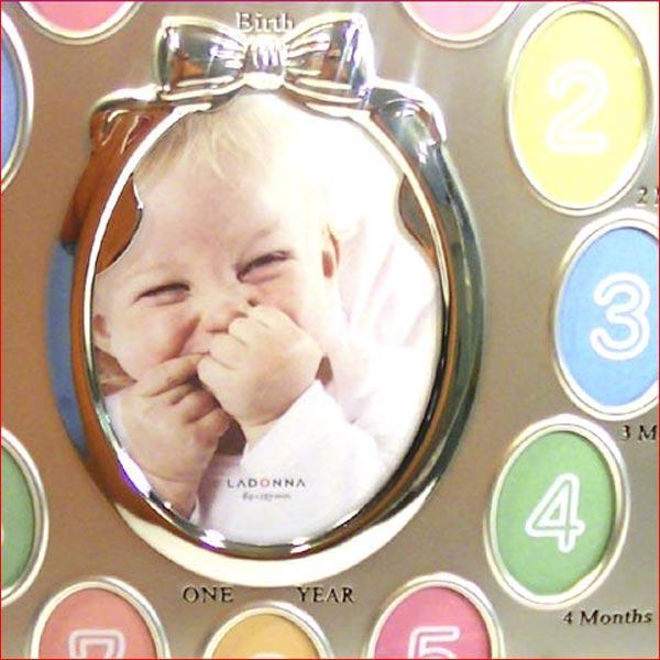 写真立て フォトフレーム マイファーストイヤー １２ヶ月フレーム 出産祝い 新生児 0812-26 | ブランド登録なし | 01