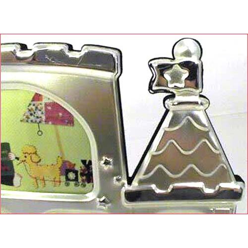 フォトフレーム 写真立て ベビーキャッスル お城フレーム 子供・シルバー 0812-31　プレゼント ギフト | ブランド登録なし | 02