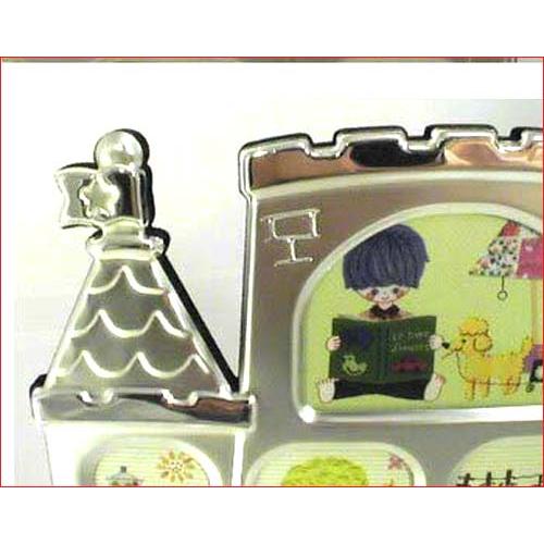 フォトフレーム 写真立て ベビーキャッスル お城フレーム 子供・シルバー 0812-31　プレゼント ギフト | ブランド登録なし | 03