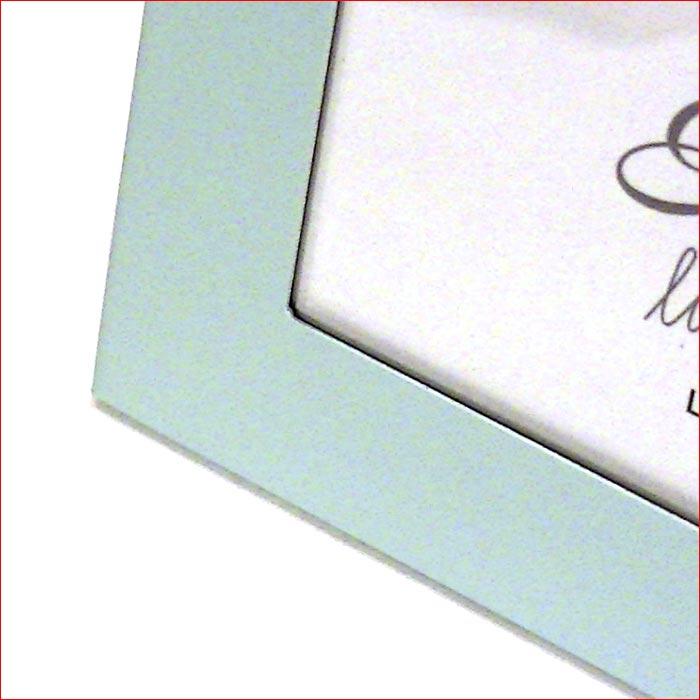 フォトフレーム 写真立て ポストカードサイズ パステルベビー フォトフレーム はがきサイズ ハガキ大・ブルー 0812-37 | ブランド登録なし | 01