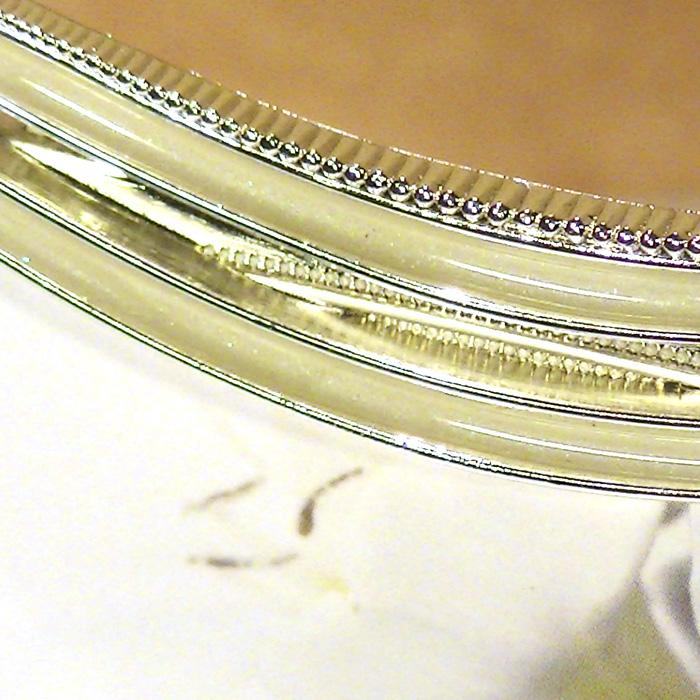 フォトフレーム 写真立て 2L判 シルクリボン クリスタル きらきら メタルフレーム 華やか おしゃれ かわいい 0812-47 | ブランド登録なし | 04