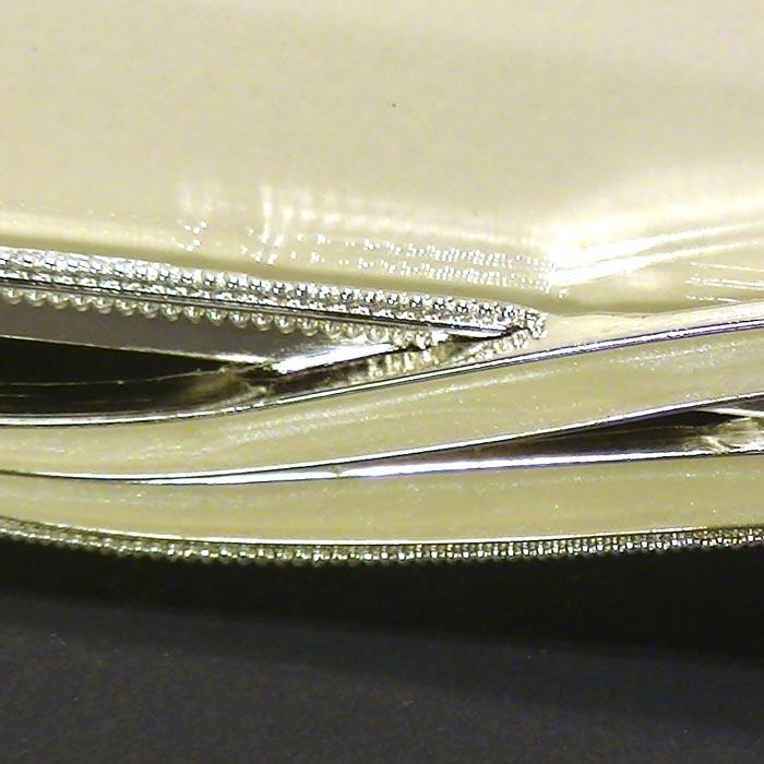 フォトフレーム 写真立て 六つ切り判サイズ  六切　シルクリボン クリスタル 華やか おしゃれ かわいい 0812-48 | ブランド登録なし | 05