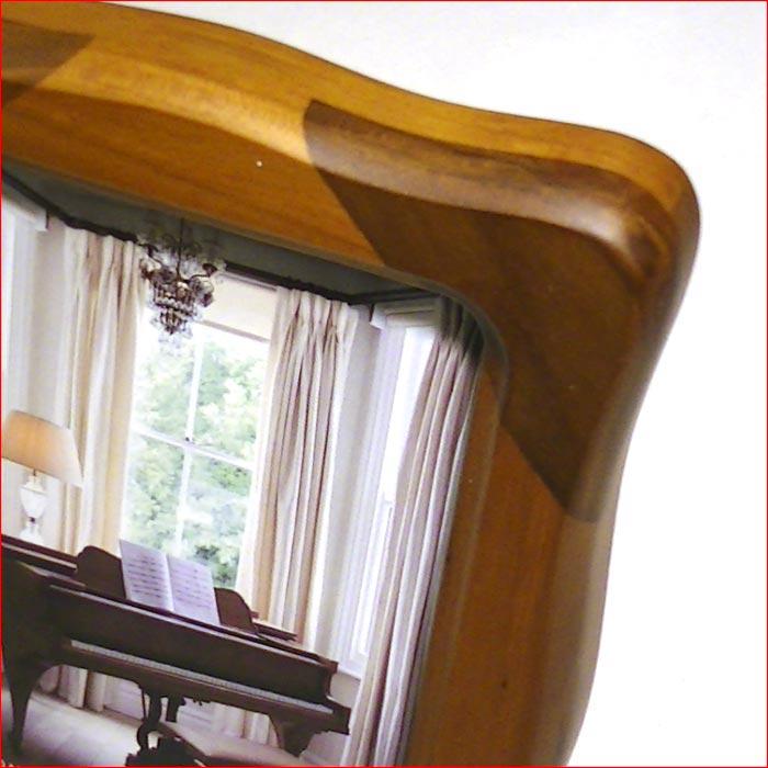 フォトフレーム 写真立て L判 木製 天然木 卓上用 壁掛け ウェーブフォルム フレーム おしゃれ サテン布張り豪華箱入り 0812-51　プレゼント ギフト | ブランド登録なし | 01