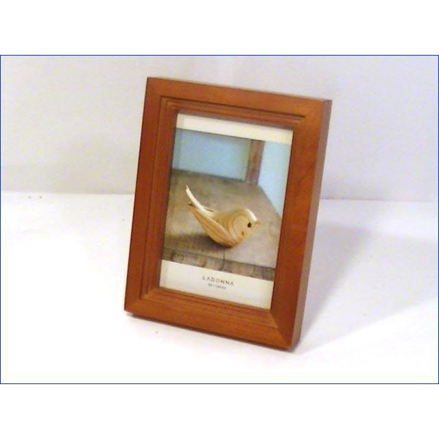 フォトフレーム 写真立て L判 天然木 木製 フォトフレーム アルダーウッド・ブラウン 0812-81　プレゼント ギフト | ブランド登録なし | 08