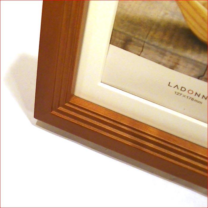 フォトフレーム 写真立て 2L判サイズ 天然木 木製 アルダーウッド・ブラウ 0812-85　プレゼント ギフト | ブランド登録なし | 03